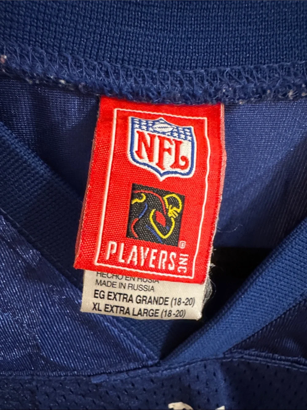Reebok New York Giants Royal Blue #21 Football Jersey